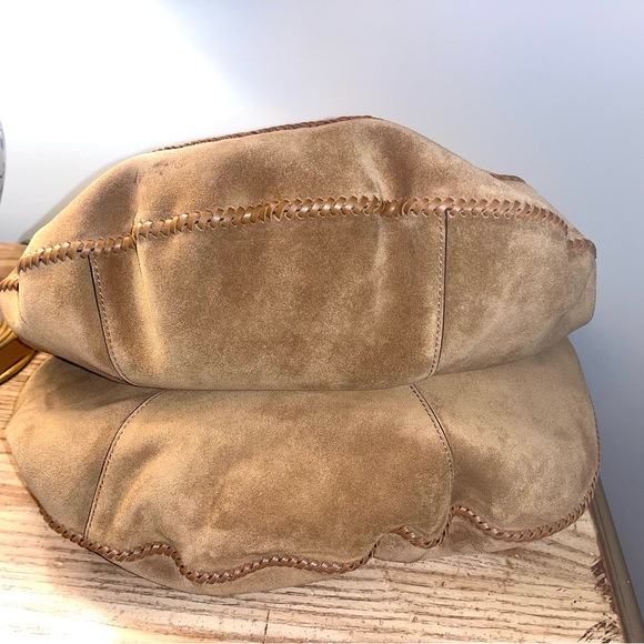 Ralph Lauren Suede Western Large Shoulder Bag 💼 🐎 - Picture 5 of 11